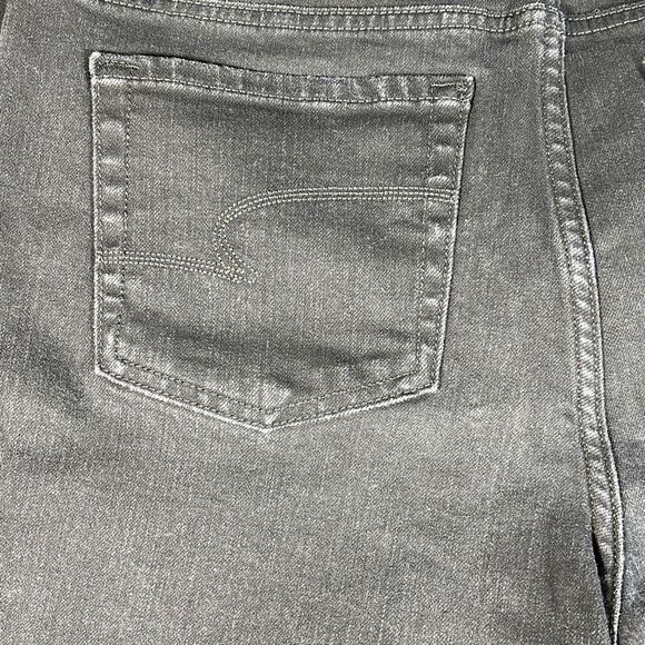 Time and Tru Women's Skinny Jeans High Rise Denim Pants Black Size 12 Petite - Picture 9 of 9